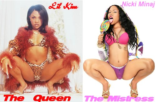 Nicki Minaj Lil Kim Look Alike. Nicki Minaj Lil Kim